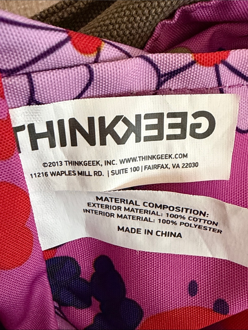 ThinkGeek Firefly Kaylee Frye Messenger Bag New Never Used Discontinued Rare - Picture 12 of 12